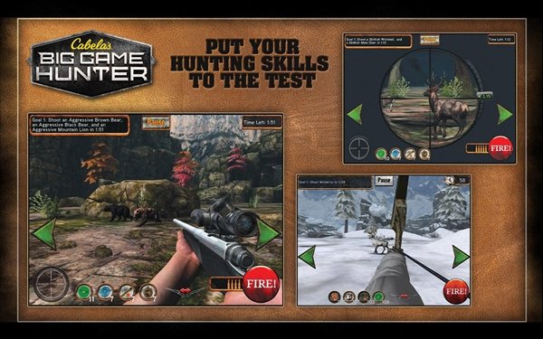 动视发布模拟狩猎游戏《坎贝拉猎人》安卓版