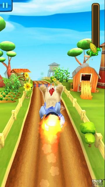 闯关模式的跑酷游戏《动物逃生》小可爱们快跑起来吧