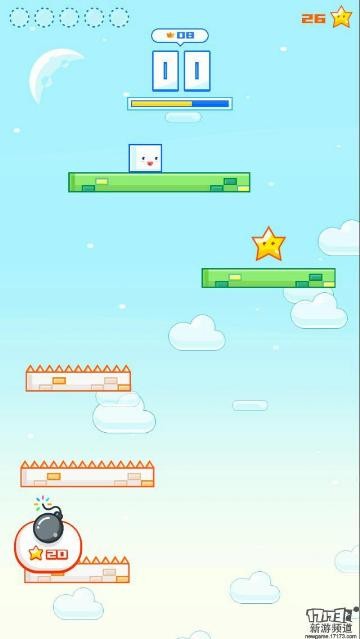 萌系手游《方块下落》看似简单单调的玩法,却十分有意思