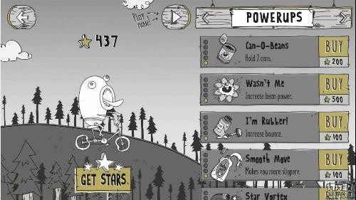 贱萌的暴漫元素游戏《呆瓜落崖记》具有简单易懂的操作