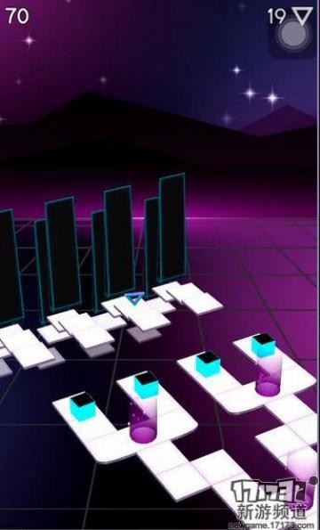 科技感的跑酷类游戏《地平线》考验玩家反应的时候到了