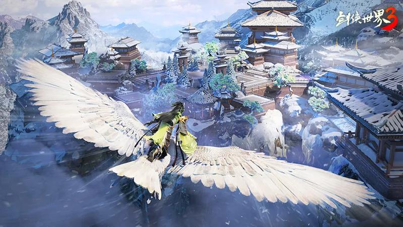 西山居剑侠班底打造的新一代剑侠情缘系列手游《剑侠世界3》震撼来袭！