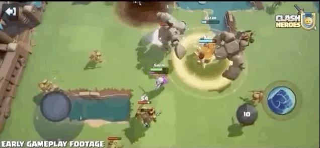 合作类的角色扮演闯关手游《Clash Heroes》 ，良心推荐！