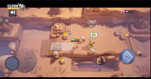 合作类的角色扮演闯关手游《Clash Heroes》 ，良心推荐！