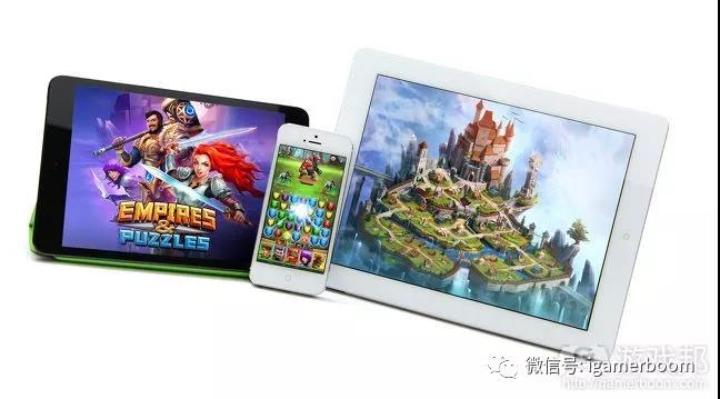 把三消机制和RPG系统或角色收集结合起来的游戏《帝国与谜题》