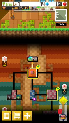 《像素树》是一款像素风格与模拟游戏的创新组合