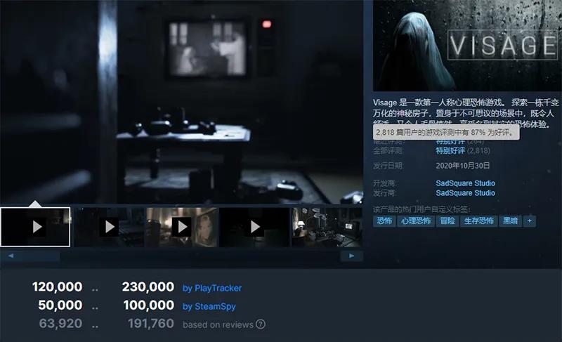  游戏第一步，却是纸尿裤？《Visage》带给你极致体验