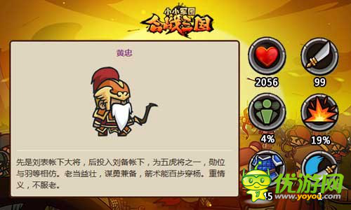 《小小军团合战三国》鸡年黄忠不愧是人间太岁神，吊打一切