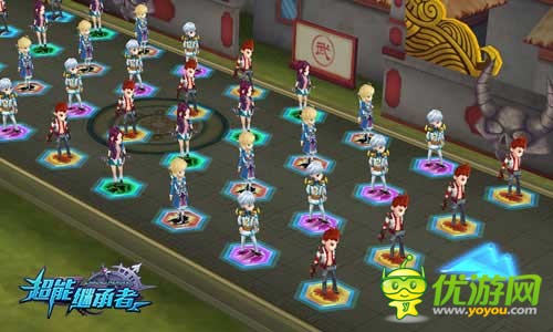 《超能继承者》军团跨服，浓厚二次元风微操使战斗巨爽