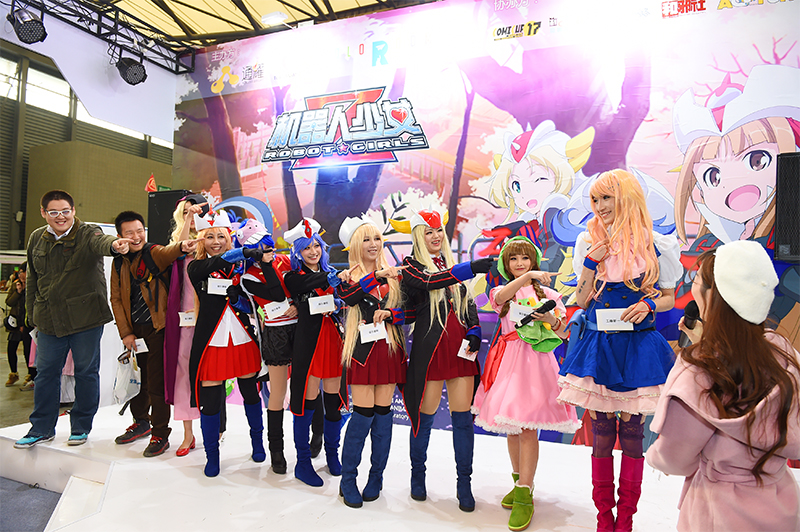 萌机娘的日常《机器人少女Z》Cosplay大赛现场