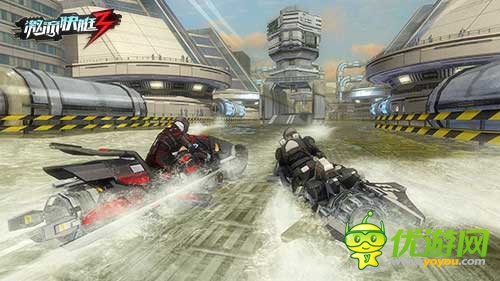 单机大作《激流快艇3》4K超清画质与仿真感应如同身临其境一般