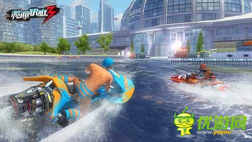 单机大作《激流快艇3》4K超清画质与仿真感应如同身临其境一般