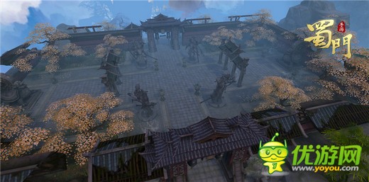 《蜀门手游》全新地图莽苍山还原经典，让玩家享受视觉盛宴