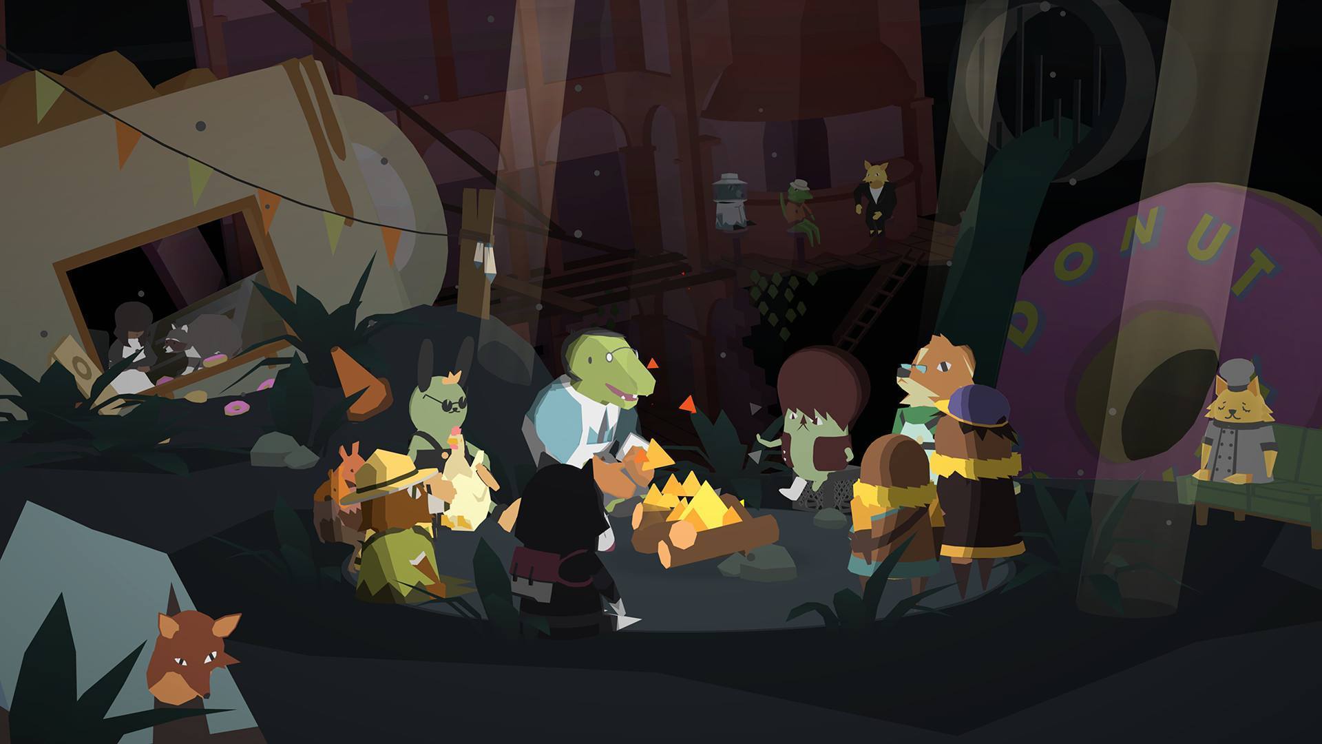 《Donut County 甜甜圈都市》