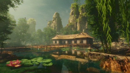 新国风开放世界武侠手游《不良人3》创造了一个极具沉浸感的唐末乱世