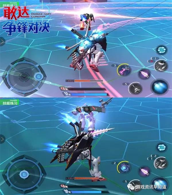 《敢达争锋对决》中海盗敢达X1搭载了强大的村正狂刀以及雀屏式碎击弩