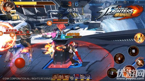 改编经典格斗《拳皇命运》与玩家一同回忆逝去的青春