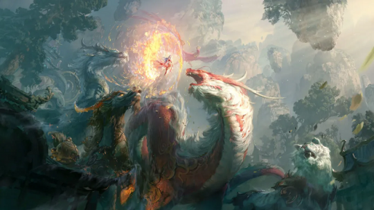 战争策略手游《乱世王者》与神话地理志《山海经》联动，推出了全新版本