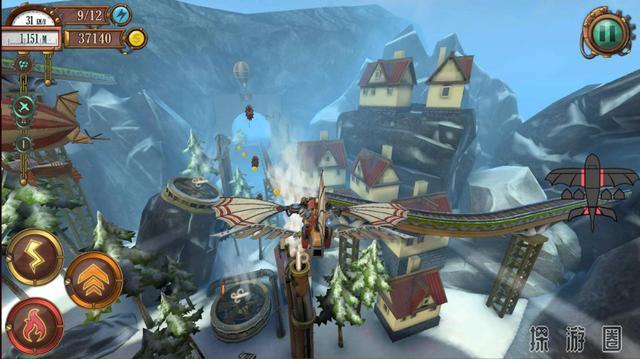 飞行游戏《天空冒险家》