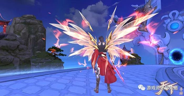 《天下》手游樱花翅膀和精灵翅膀等多种炫酷翅膀登场