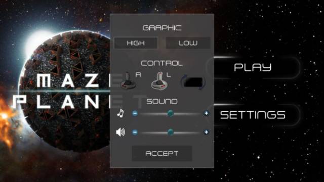 3D迷宫游戏《行星迷宫》