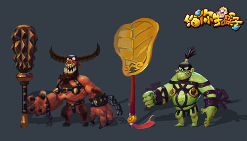 搞怪冒险格斗手游《给你生猴子》即将开启爆笑首测