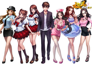 日系二次元游戏校园后宫手游《校花的贴身高手》撩妹攻略分享