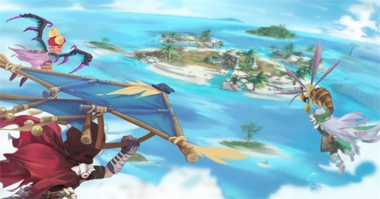 日式轻开放世界RPG手游《神角技巧》与《熊出没》梦幻联动