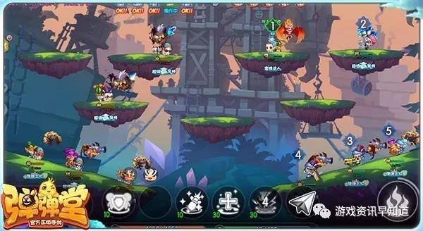 《弹弹堂手游》齐射秒杀对手的快感才是的精髓所在!