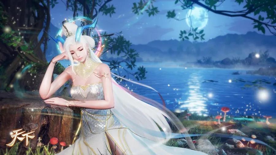 《山海经》的传说在游戏中一步一步变为现实，《天下3》梦回山海