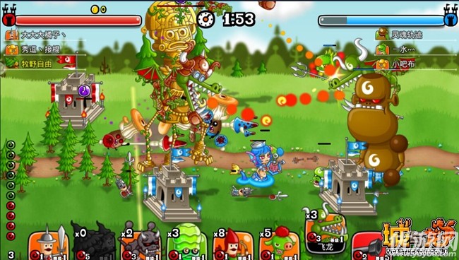 《城与龙》丑萌怪兽嘻哈风格，爆笑养成快乐攻城