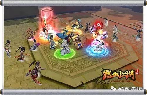 《热血江湖手游》召集玩家共赴善与恶势力战场!发起一场充满激情和热血的沟通战!