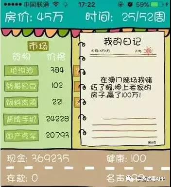 RPG手游《屌丝买房记》