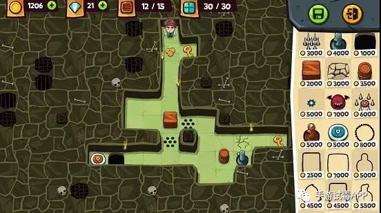 冒险闯关游戏《迷宫盗贼》