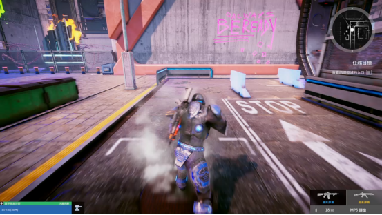 第三人称射击游戏《基因雨》暴力美学风格