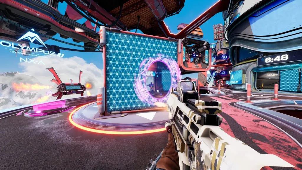 竞技场射击游戏《Splitgate》，打破不同平台僵局链接全平台