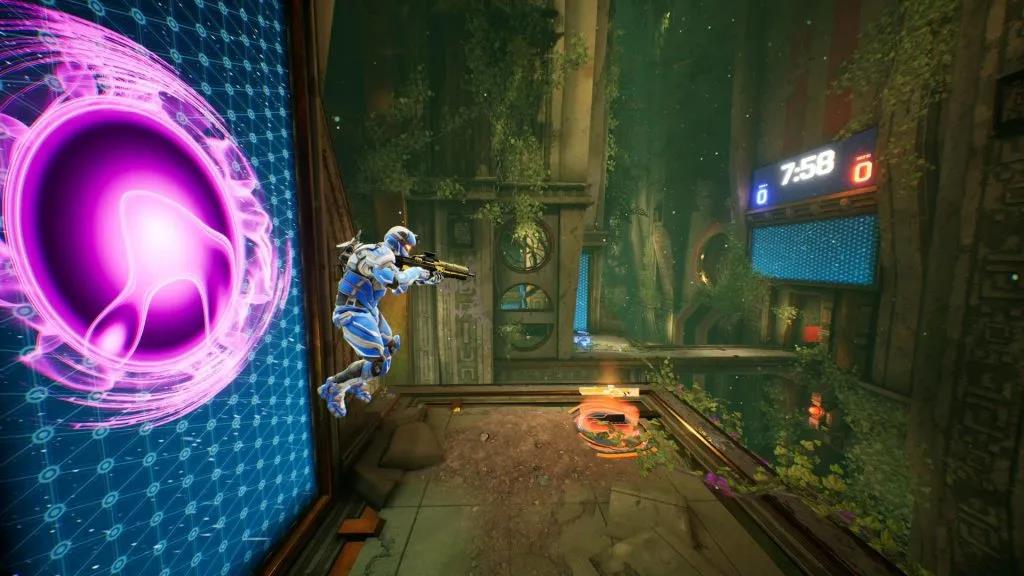 竞技场射击游戏《Splitgate》，打破不同平台僵局链接全平台