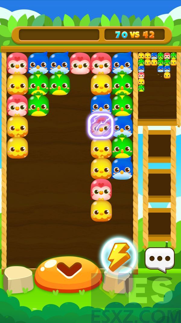 三消游戏《鸡仔消消乐》呆萌可爱！比拼的是手指的速度