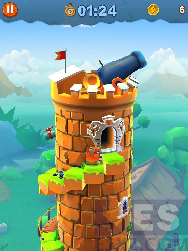 益智休闲游戏《像素城堡》展示小动物的飞天梦！