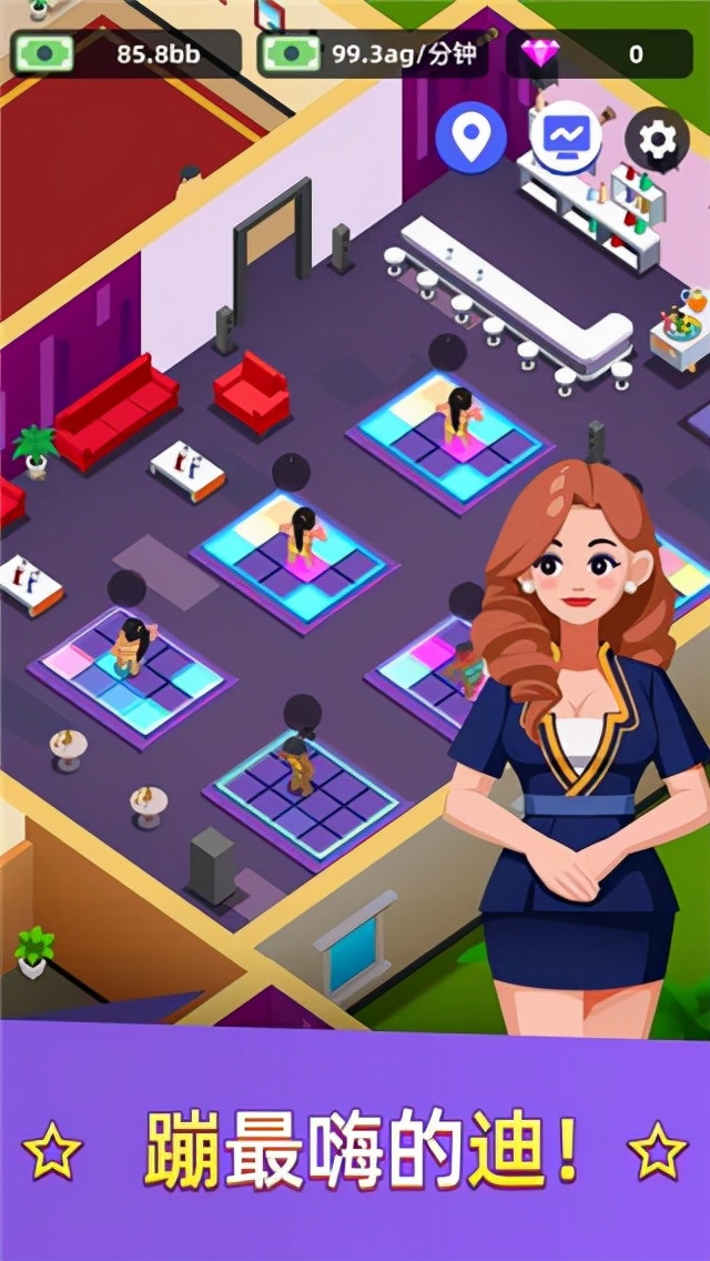 一款模拟经营类休闲游戏以洗澡按摩为题材，温泉大亨 