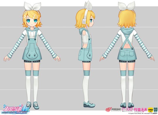 手游《初音速》7月初开启萌新首测 角色形象曝光