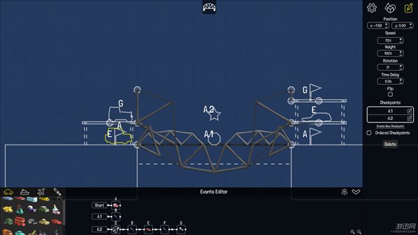 一款桥梁建造游戏《Poly Bridge》清新画风带你专注造桥艺术