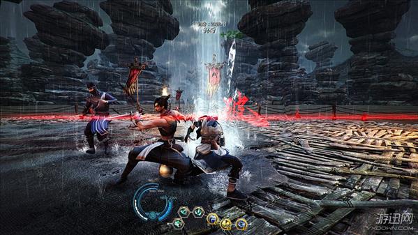 国产单机游戏《紫塞秋风》武侠风格十足的战斗过程