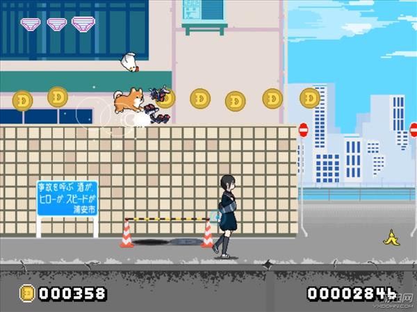 纯粹的跑酷国产游戏《柴犬梦太郎》翻滚吧！柴犬梦太郎