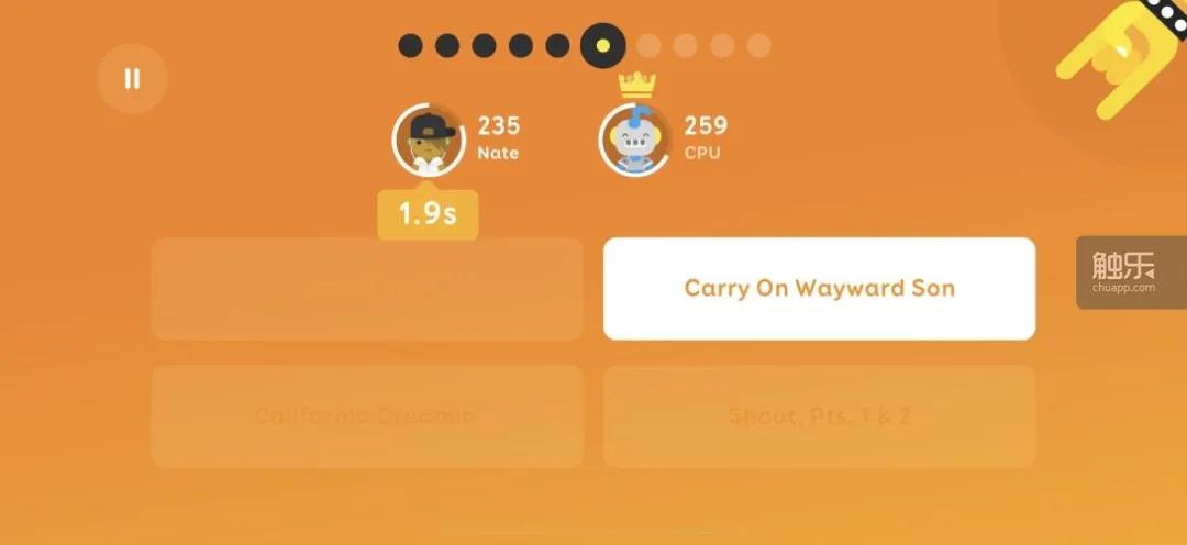 《SongPop Party》配对系统将选择相似风格的人配对