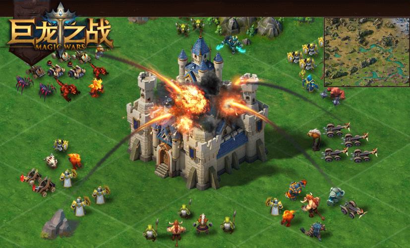 西方魔幻策略类游戏《巨龙之战》平凡战争体现不凡谋略