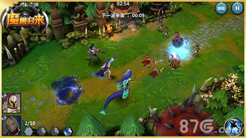 策略动作游戏《魔兽归来OL》那些熟悉的画面，再次归来