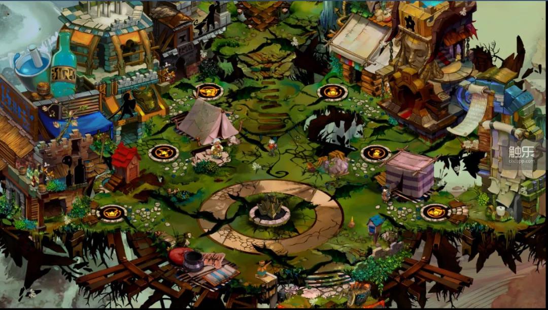 让人上瘾的俯视角通过废土动作游戏《堡垒》是Supergiant的