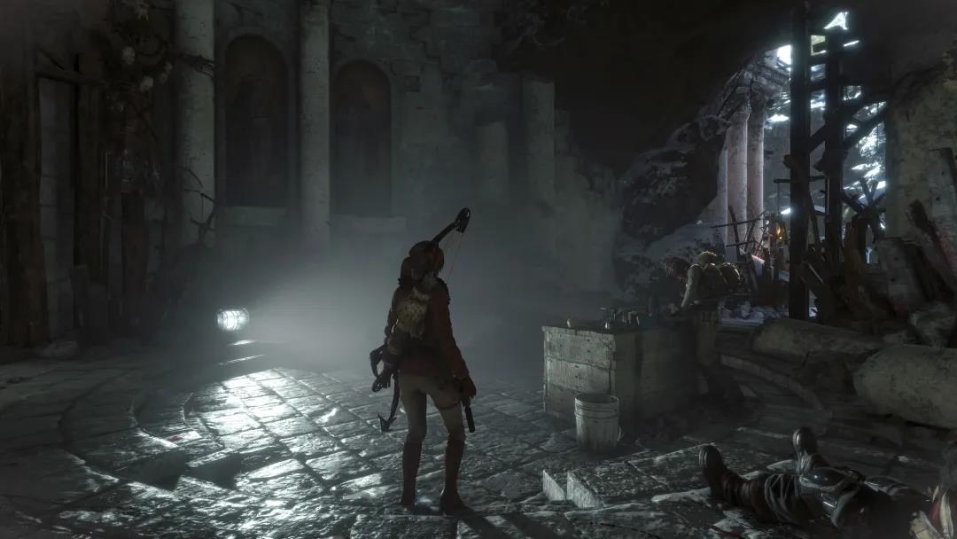 《古墓丽影：崛起》美术设计有了很大改进，创造了很好的神秘感