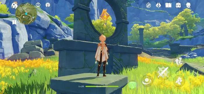 《原神》有大量真实身临其境的互动内容,细致入微的细节构建